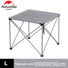 Image of Outdoor Folding Table Camping Hiking Picnic Aluminium Alloy Durable Folding Table