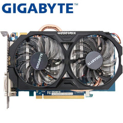 GIGABYTE  GTX 660 2GB  Graphics Card Original 192Bit GDDR5 Video Cards for nVIDIA Geforce GTX660 Hdmi Dvi Used VGA Cards On Sale