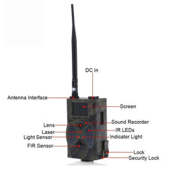 Outlife HC300M Hunting Trail Camera Email MMS GSM Trap Camera