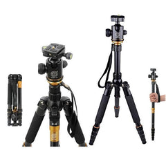 QZSD Q666 Camera Tripod 360 Degree Rotating Swivel Fluid Ball Head 1.5kg