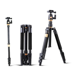 QZSD Q555 55.5 Inches Aluminium Alloy Camera Video Tripod Monopod