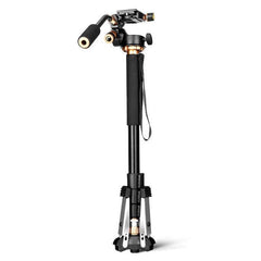 QZSD Q158B 4 Section Aluminum Video Monopod for SLR Camera / Video Camera / DV / Phone