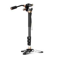 QZSD Q158B 4 Section Aluminum Video Monopod for SLR Camera / Video Camera / DV / Phone