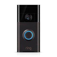 Ring Wi-Fi Enabled Video Doorbell in Venetian Bronze, Works with Alexa