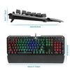 Image of Redragon USB mechanical gaming keyboard ergonomic RGB LED