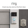 Image of Ring Wi-Fi Enabled Video Doorbell in Venetian Bronze, Works with Alexa