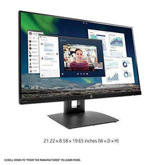 HP 23.8-inch FHD IPS Monitor with Tilt/Height Adjustment