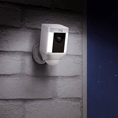 Ring Spotlight Cam Battery HD Security Camera with Built Two-Way Talk and a Siren Alarm