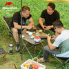 Image of Outdoor Folding Table Camping Hiking Picnic Aluminium Alloy Durable Folding Table