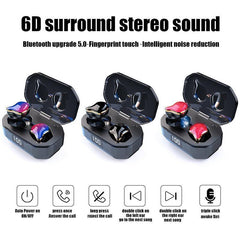 6D Surround G01 Bluetooth 5.0 Earphone Touch Control TWS Wireless