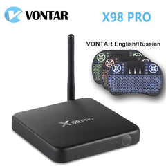 VONTAR X98 PRO Metal Case Amlogic S912 Octa Core Android TV Box