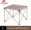 Image of Outdoor Folding Table Camping Hiking Picnic Aluminium Alloy Durable Folding Table