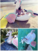 Image of Inflatable Horse Giant Pool Float Swim Ring Pegasus Floating Adult Lifebuoy