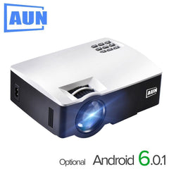 AUN Projector AKEY1/Plus for Home Theater, 1800 Lumens