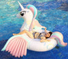 Image of Inflatable Horse Giant Pool Float Swim Ring Pegasus Floating Adult Lifebuoy