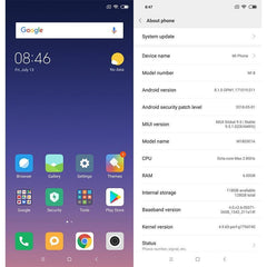 Xiaomi Mi 8 Mi8 Mobile Phone 6GB RAM 128GB ROM